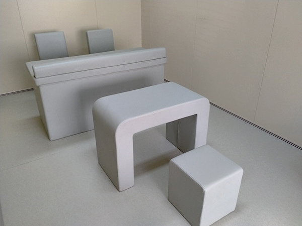 貴州談話(huà)室軟包防撞墻面改造工藝