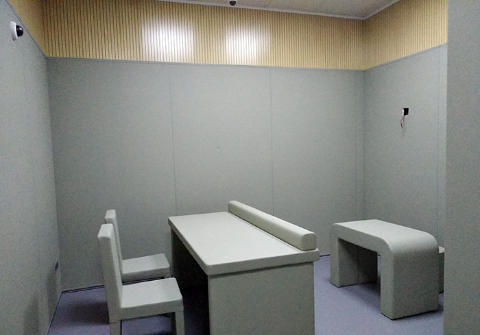 紀(jì)委談話(huà)室軟包安全防撞墻面材料